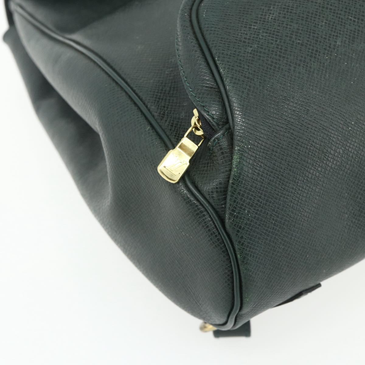 LOUIS VUITTON Taiga Cashier Backpack Epicea M30174 LV Auth bs34830