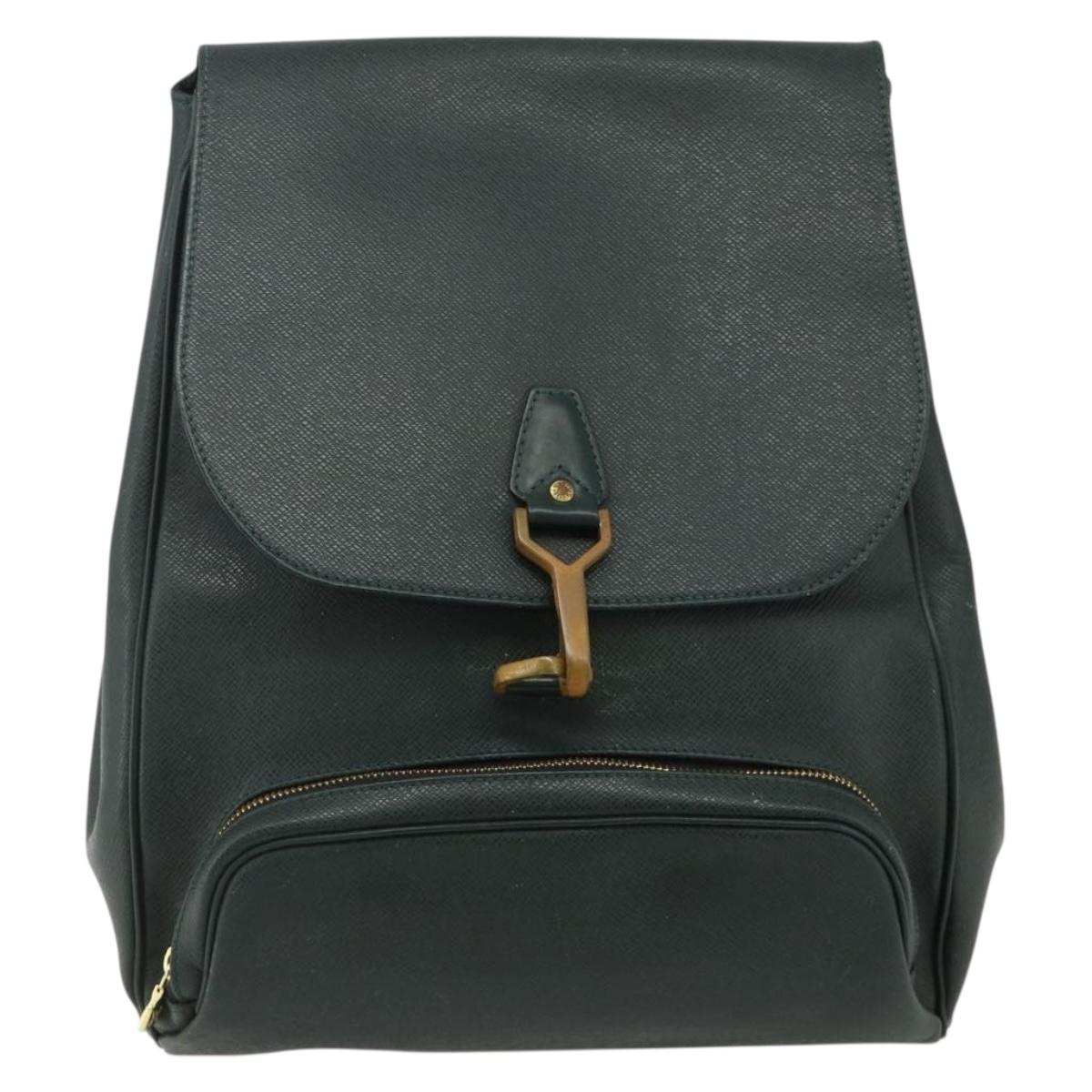 LOUIS VUITTON Taiga Cashier Backpack Epicea M30174 LV Auth bs34830