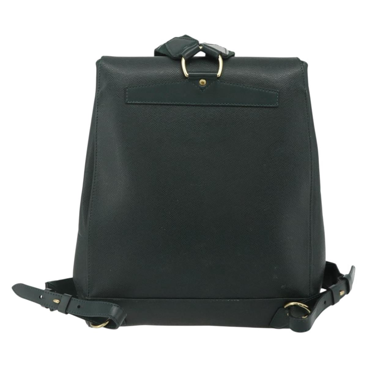 LOUIS VUITTON Taiga Cashier Backpack Epicea M30174 LV Auth bs34830