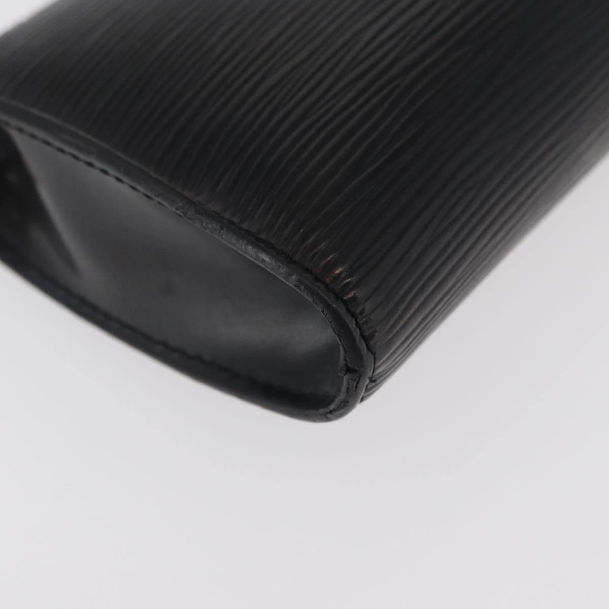 LOUIS VUITTON Epi Pochette Accessoires Pouch Black M52982 LV Auth bs34835