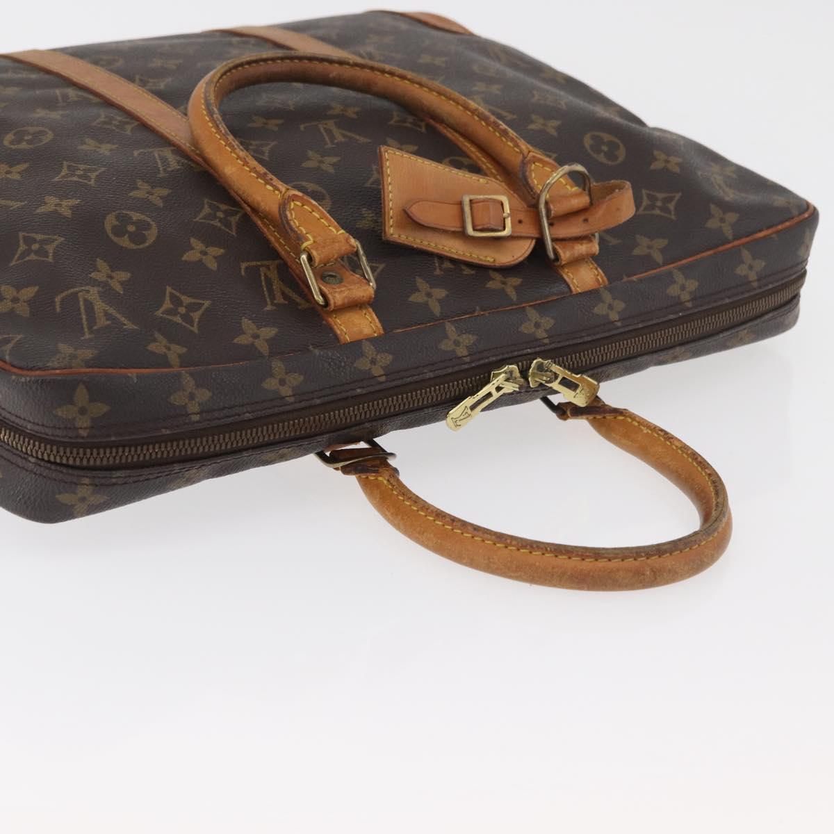 LOUIS VUITTON Monogram Porte Documents Voyage Business Bag M53361 Auth bs34848