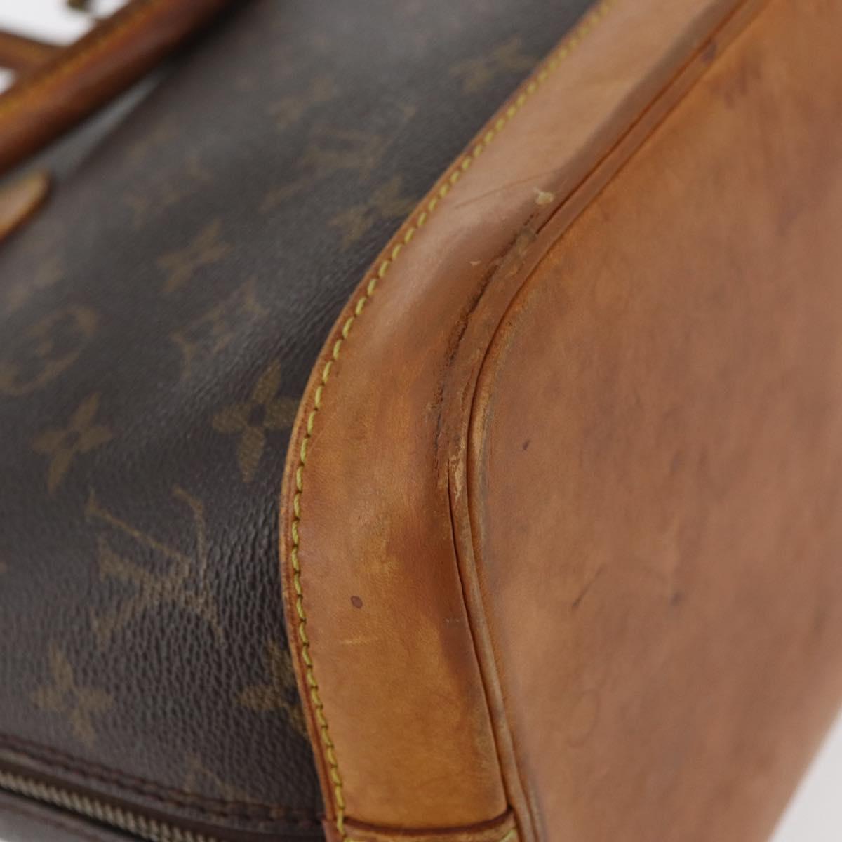 LOUIS VUITTON Monogram Alma Hand Bag M51130 LV Auth bs34849