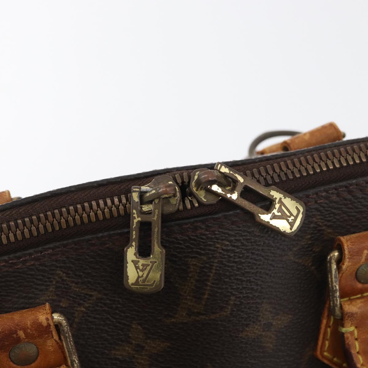 LOUIS VUITTON Monogram Alma Hand Bag M51130 LV Auth bs34849
