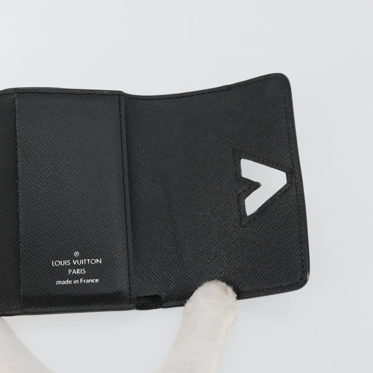 LOUIS VUITTON Epi Portefeuille twist Wallet Black M63322 LV Auth bs34867A