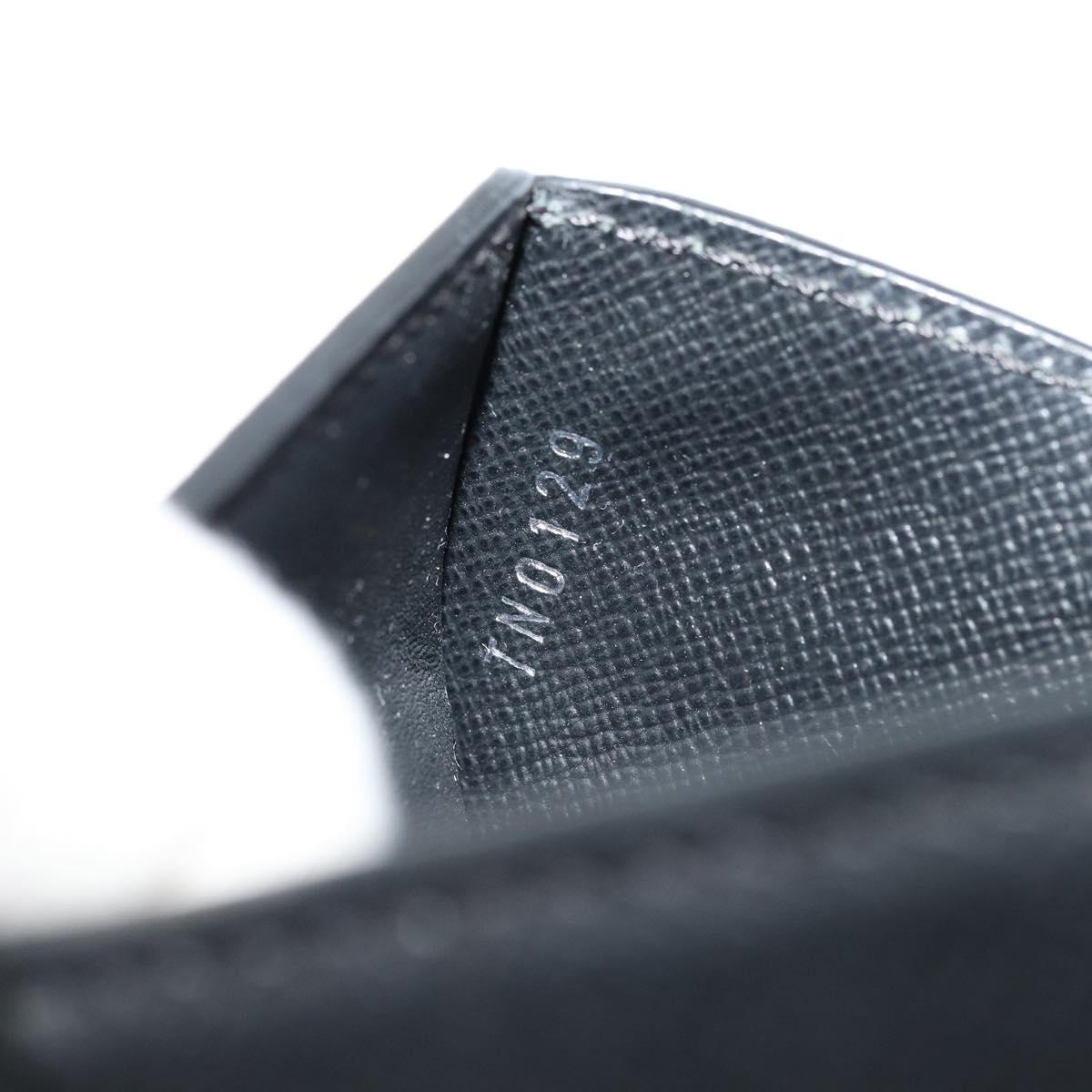 LOUIS VUITTON Epi Portefeuille twist Wallet Black M63322 LV Auth bs34867A