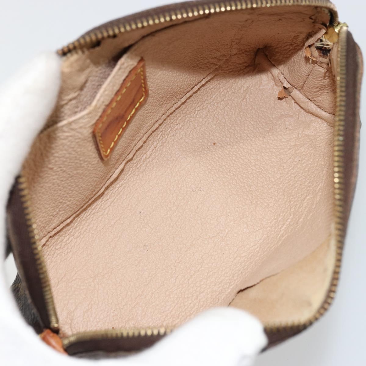 LOUIS VUITTON Monogram Pochette Cosmetic PM Pouch M43998 LV Auth bs34868
