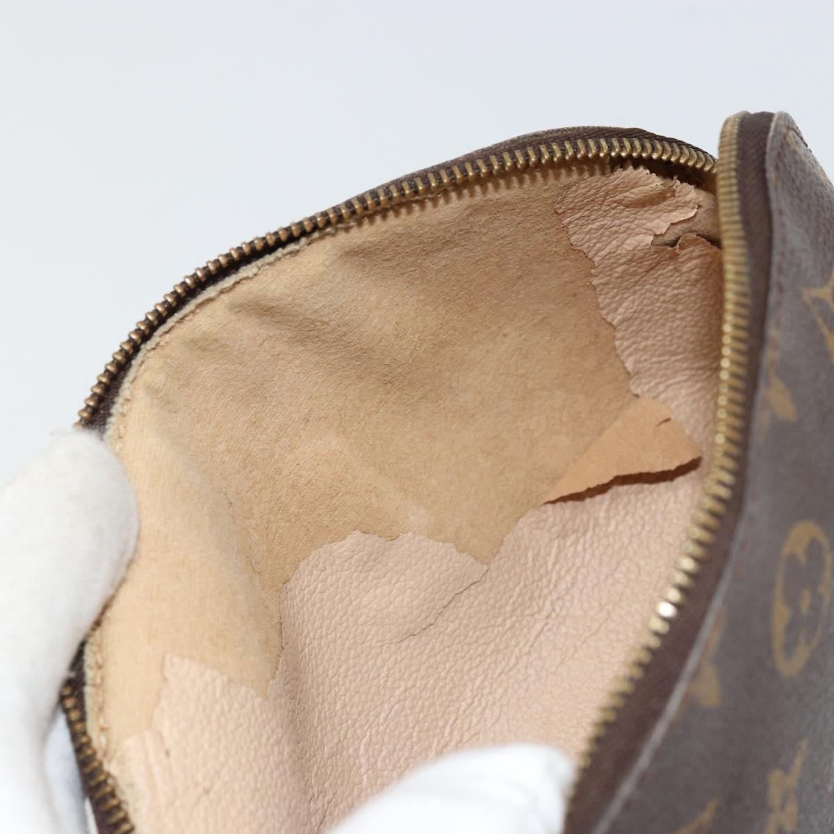LOUIS VUITTON Monogram Pochette Cosmetic PM Pouch M43998 LV Auth bs34868