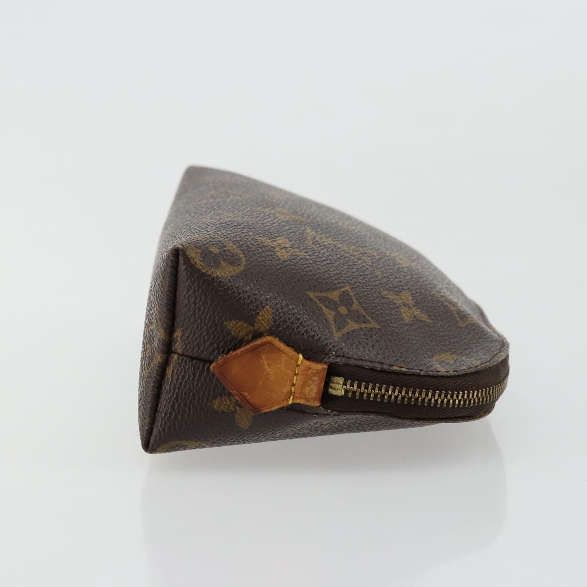 LOUIS VUITTON Monogram Pochette Cosmetic PM Pouch M43998 LV Auth bs34868