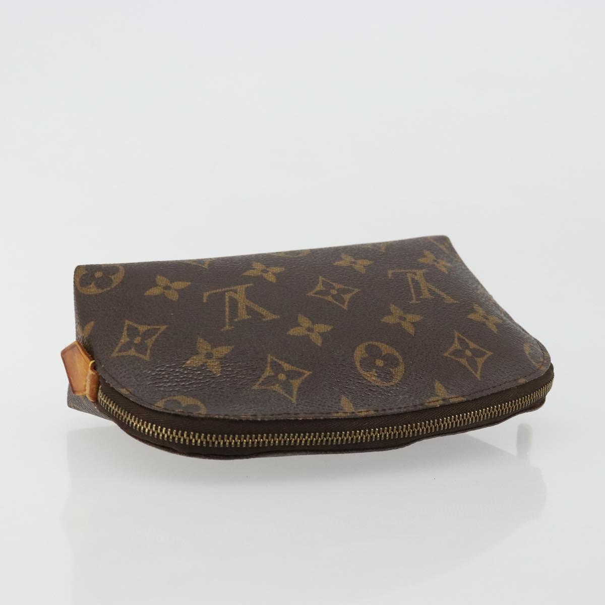 LOUIS VUITTON Monogram Pochette Cosmetic PM Pouch M43998 LV Auth bs34868