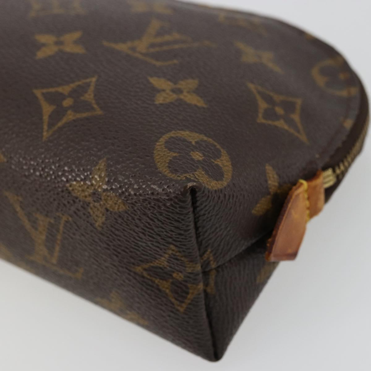 LOUIS VUITTON Monogram Pochette Cosmetic PM Pouch M43998 LV Auth bs34868