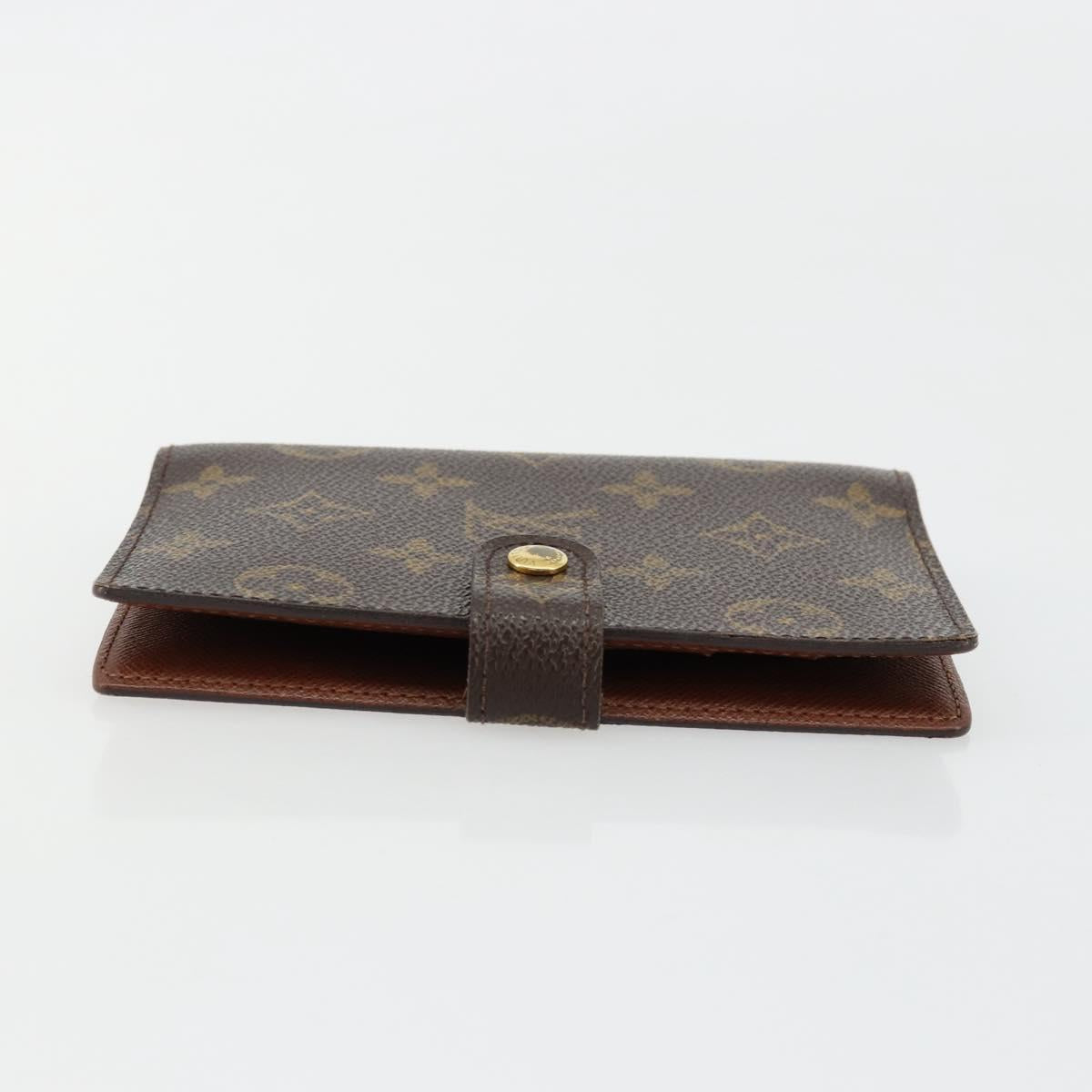 LOUIS VUITTON Monogram Agenda PM Day Planner Cover R20005 LV Auth bs34869