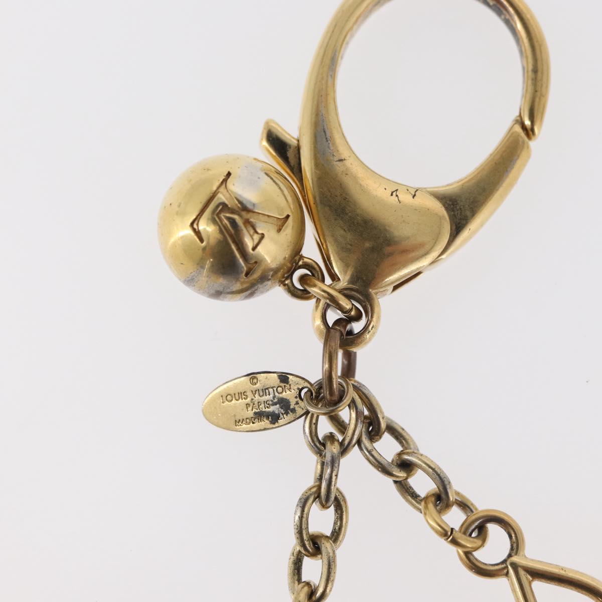 LOUIS VUITTON Blue Me Charm metal Gold M67931 LV Auth bs34872