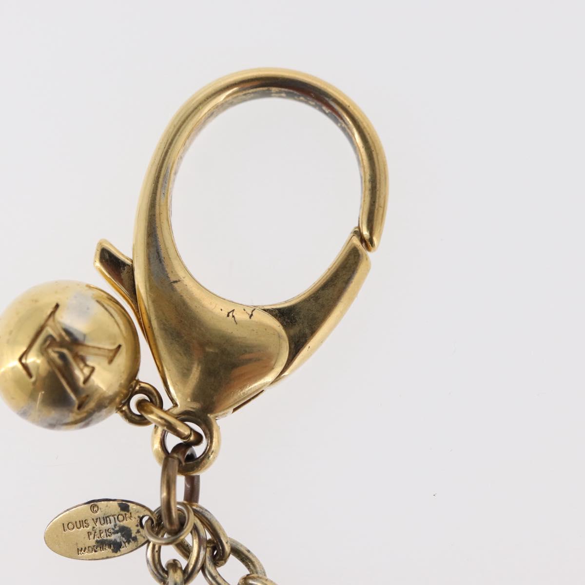 LOUIS VUITTON Blue Me Charm metal Gold M67931 LV Auth bs34872