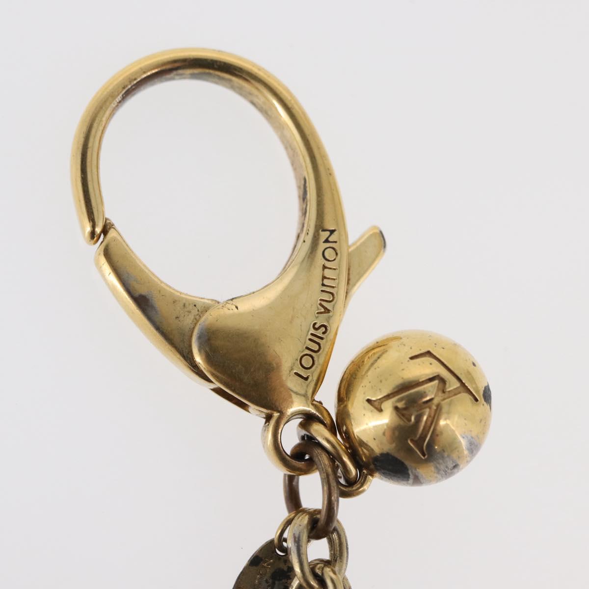 LOUIS VUITTON Blue Me Charm metal Gold M67931 LV Auth bs34872