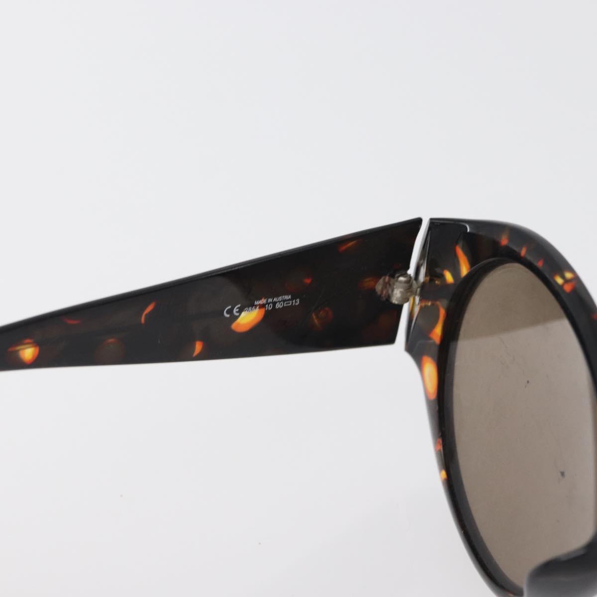 Christian Dior Sunglasses plastic 2 Set Black Brown Auth bs34885
