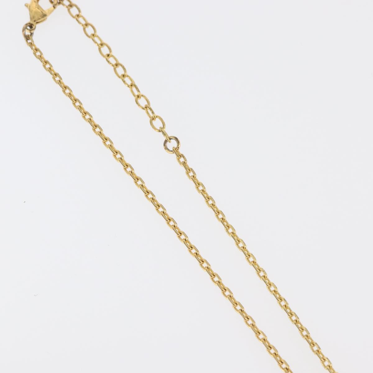 VERSACE Necklace metal Gold Tone Auth bs34900A