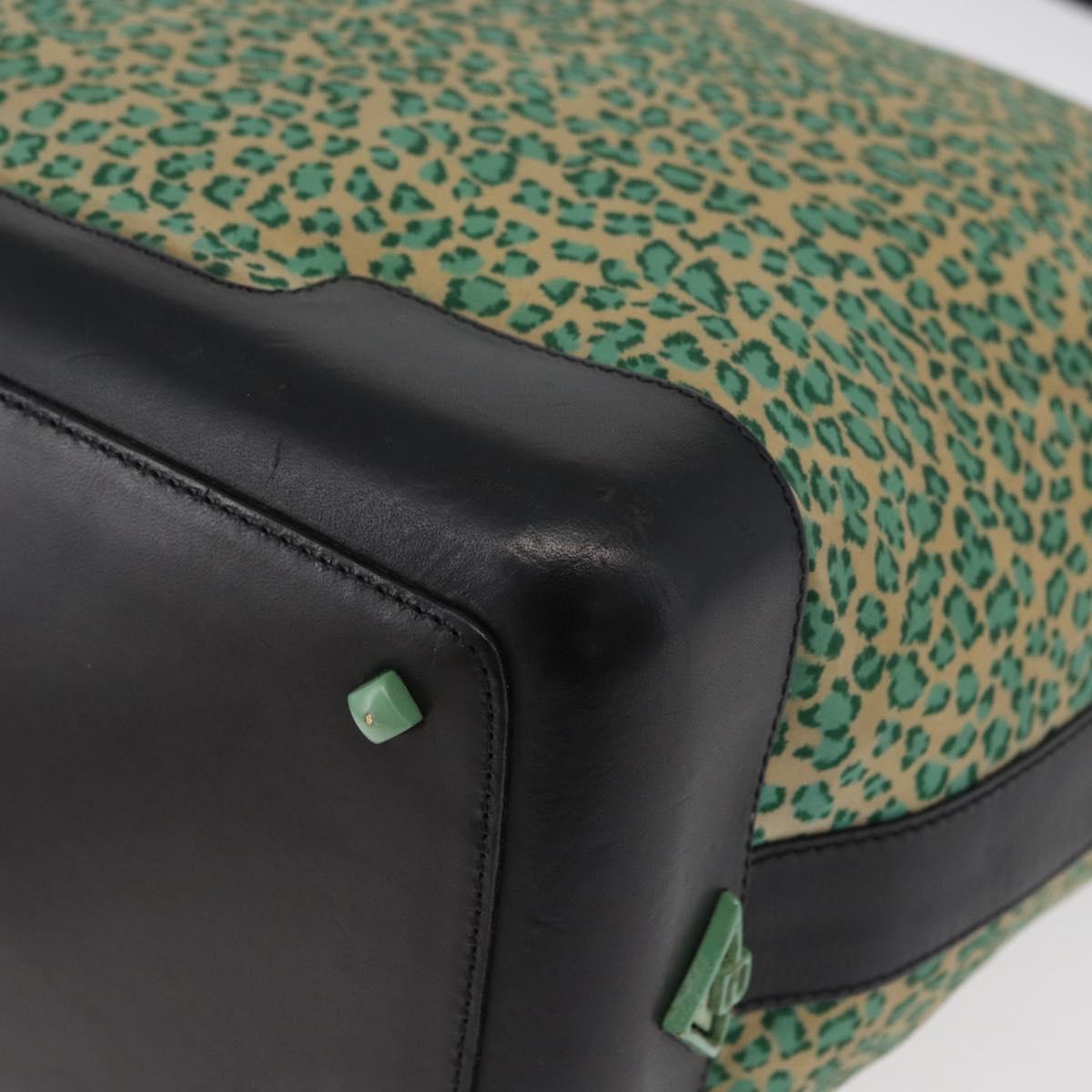 BOTTEGA VENETA Shoulder Bag Nylon Green Auth bs34945