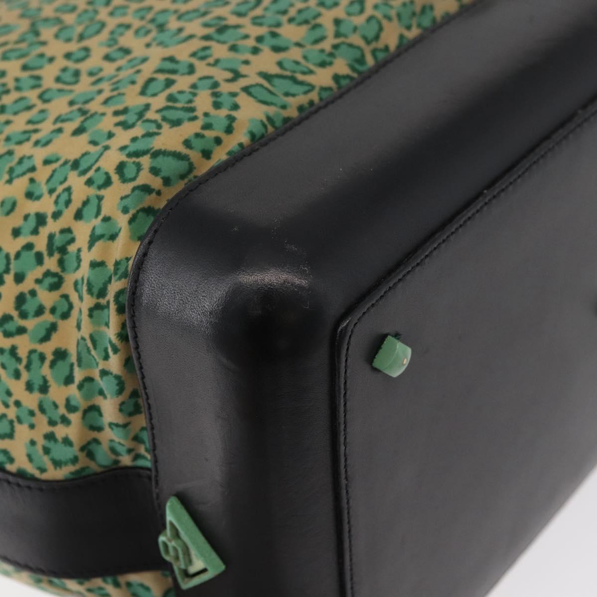 BOTTEGA VENETA Shoulder Bag Nylon Green Auth bs34945