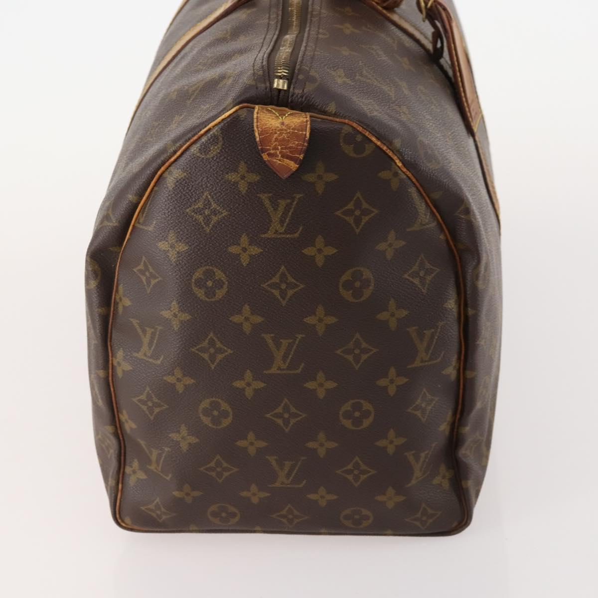 LOUIS VUITTON Monogram Keepall 50 Boston Bag M41426 LV Auth bs34957