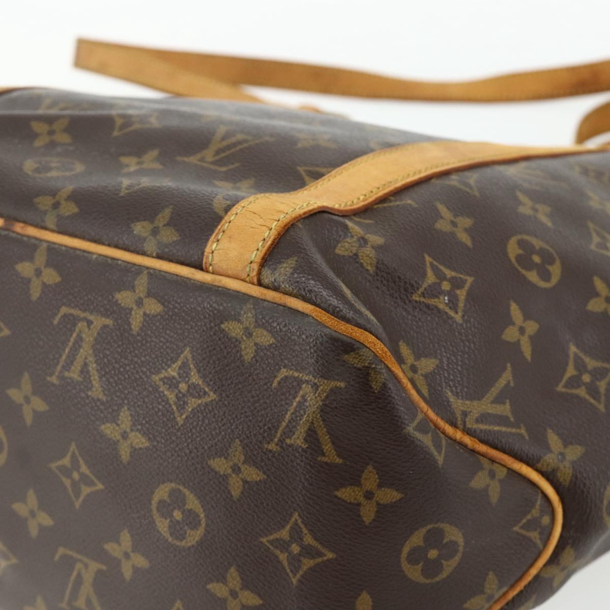 LOUIS VUITTON Monogram Sac Shopping Tote Bag M51108 LV Auth bs34958