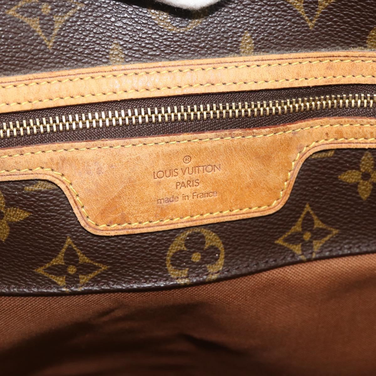 LOUIS VUITTON Monogram Sac Shopping Tote Bag M51108 LV Auth bs34958