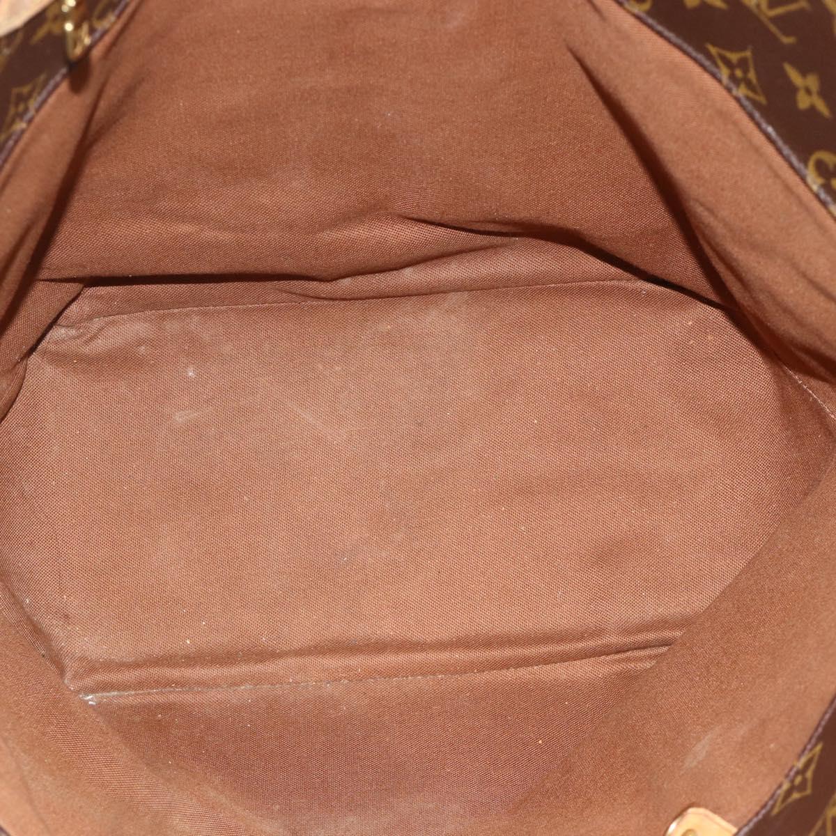 LOUIS VUITTON Monogram Sac Shopping Tote Bag M51108 LV Auth bs34958
