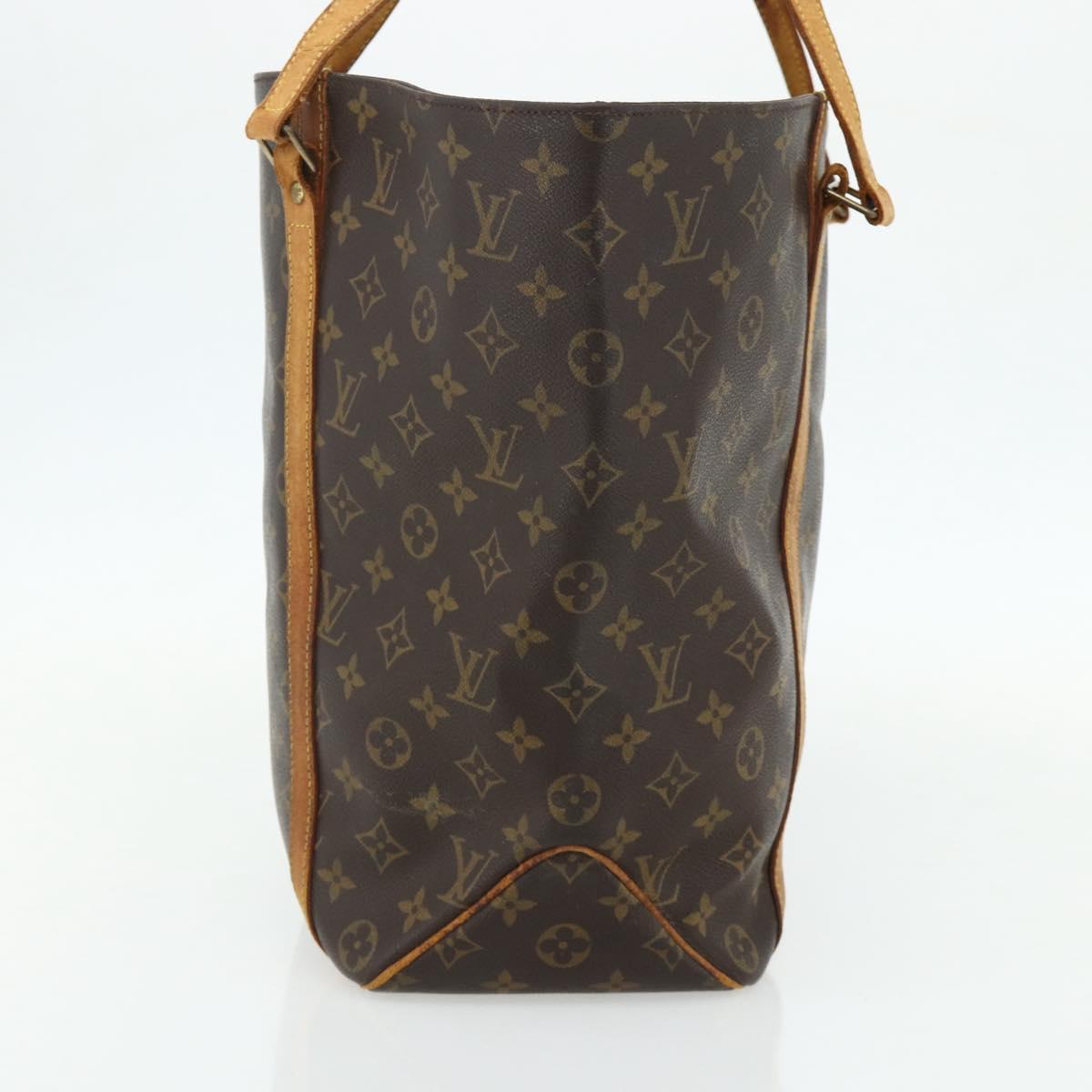 LOUIS VUITTON Monogram Sac Shopping Tote Bag M51108 LV Auth bs34958
