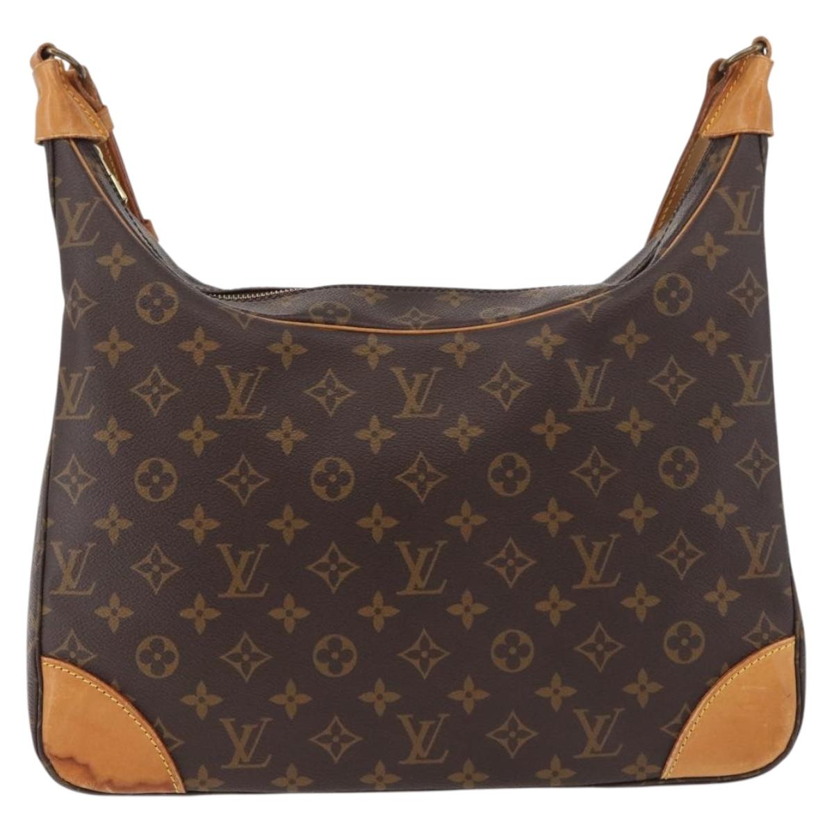 LOUIS VUITTON Monogram Boulogne 35 Shoulder Bag M51260 LV Auth bs34977