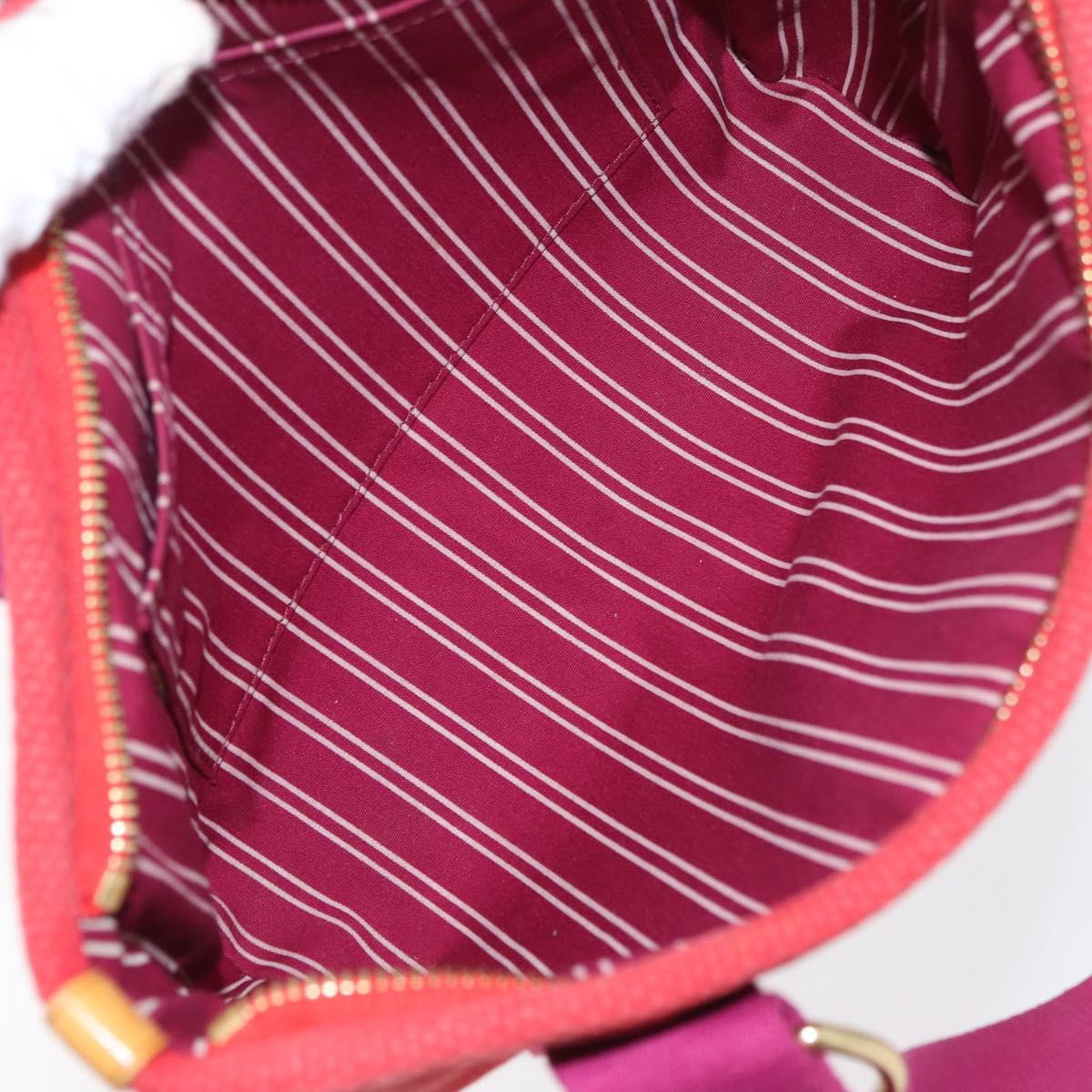 LOUIS VUITTON Antigua Cabas PM Tote Bag Canvas Rouge M40037 LV Auth bs34988