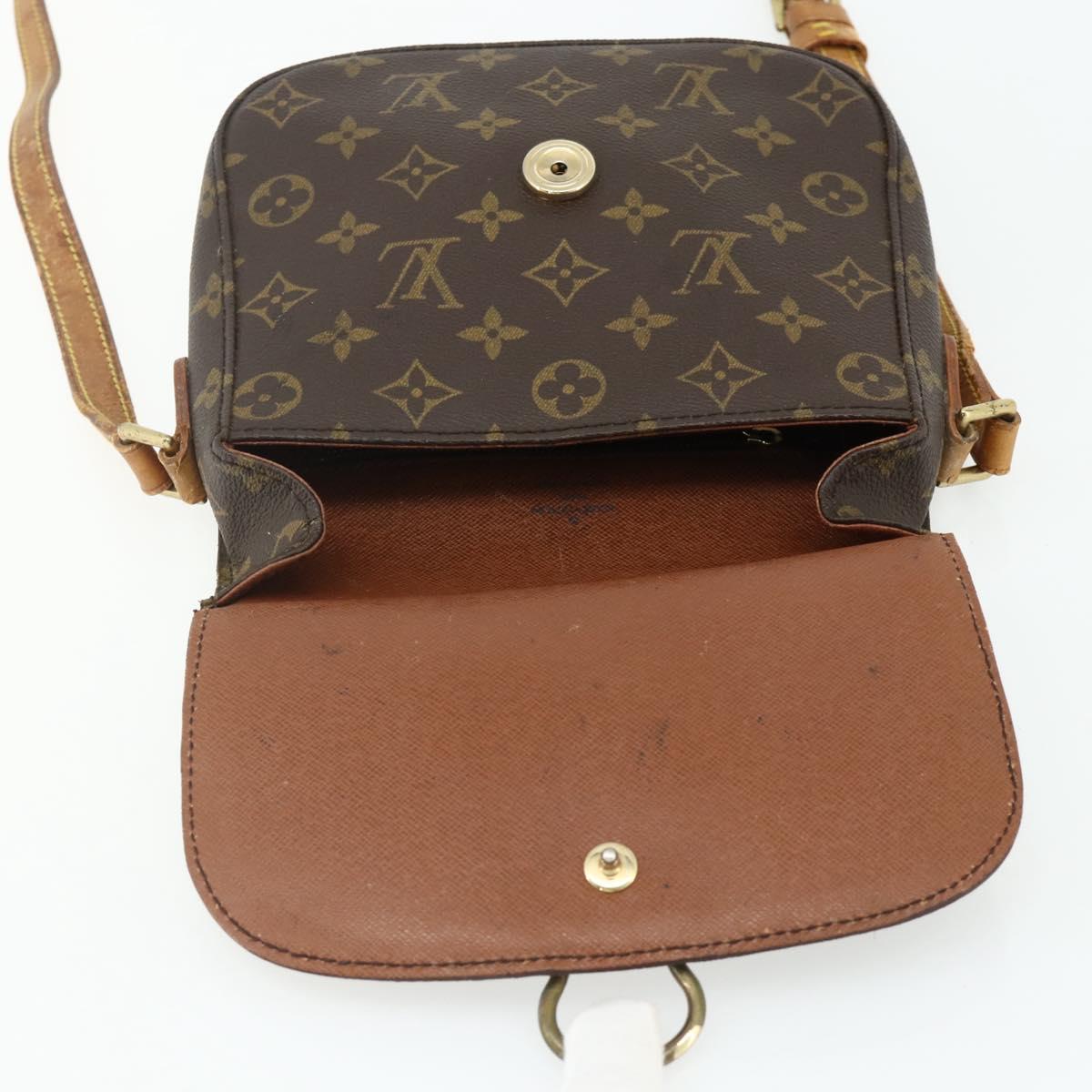 LOUIS VUITTON Monogram Saint Cloud MM Shoulder Bag M51243 LV Auth bs34992