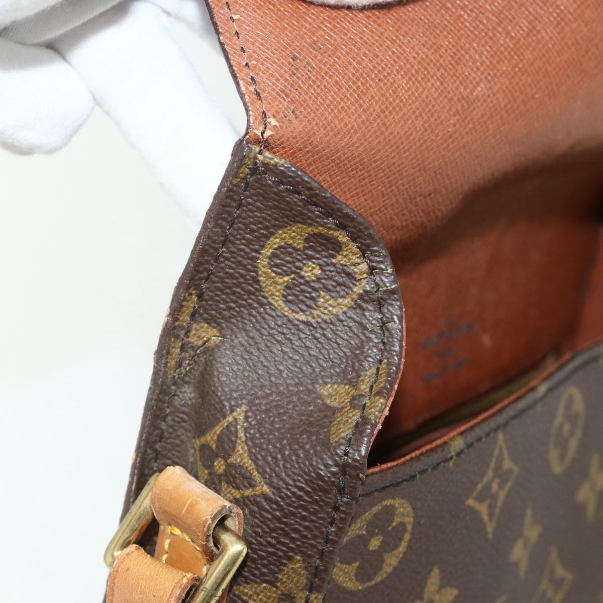 LOUIS VUITTON Monogram Saint Cloud MM Shoulder Bag M51243 LV Auth bs34992