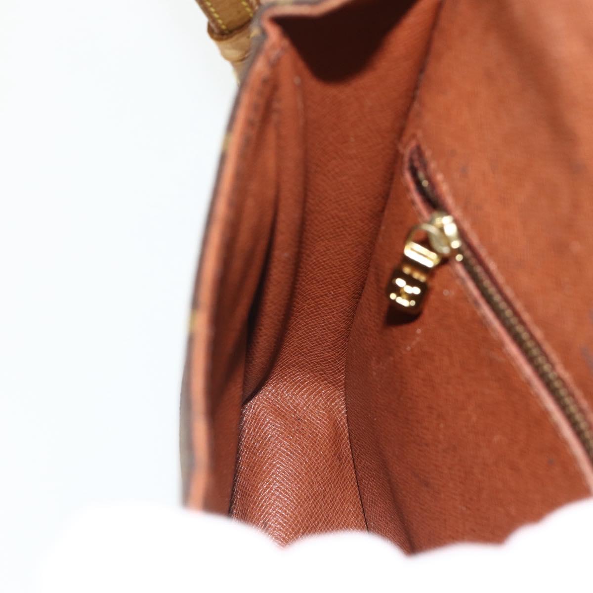LOUIS VUITTON Monogram Saint Cloud MM Shoulder Bag M51243 LV Auth bs34992
