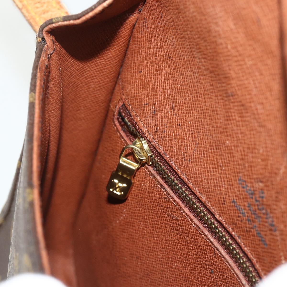 LOUIS VUITTON Monogram Saint Cloud MM Shoulder Bag M51243 LV Auth bs34992