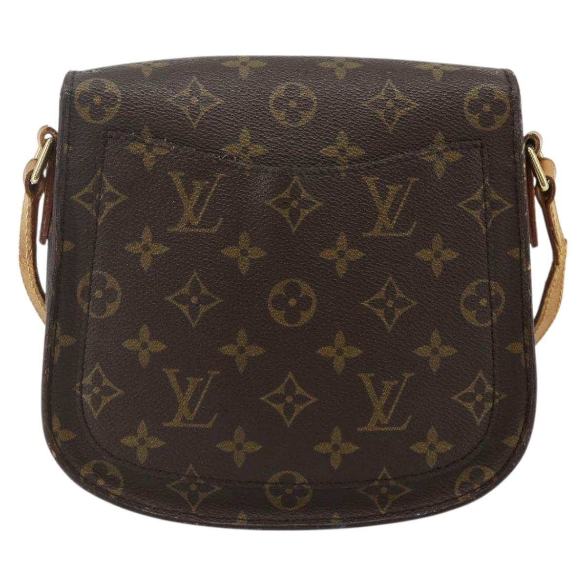 LOUIS VUITTON Monogram Saint Cloud MM Shoulder Bag M51243 LV Auth bs34992