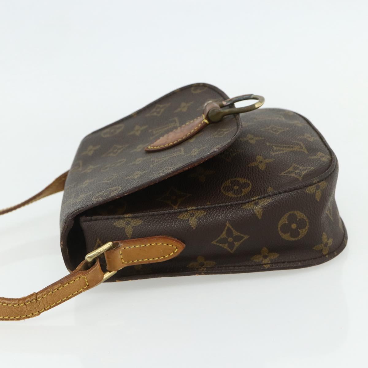 LOUIS VUITTON Monogram Saint Cloud MM Shoulder Bag M51243 LV Auth bs34992