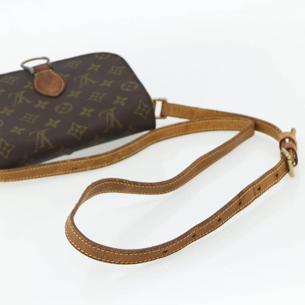 LOUIS VUITTON Monogram Saint Cloud MM Shoulder Bag M51243 LV Auth bs34992