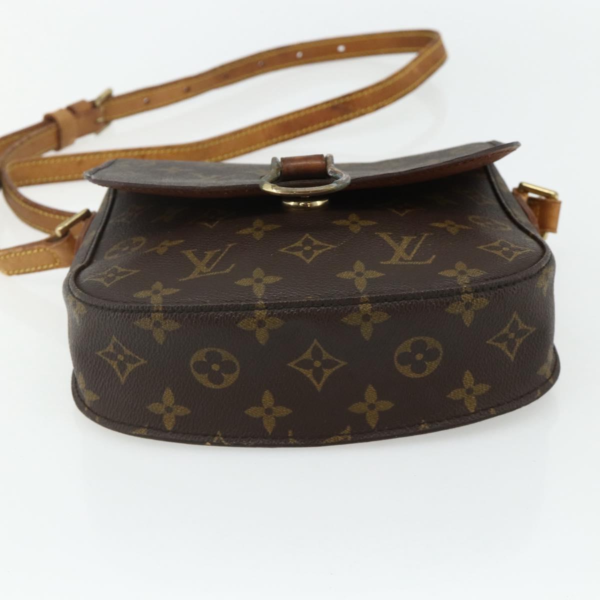 LOUIS VUITTON Monogram Saint Cloud MM Shoulder Bag M51243 LV Auth bs34992