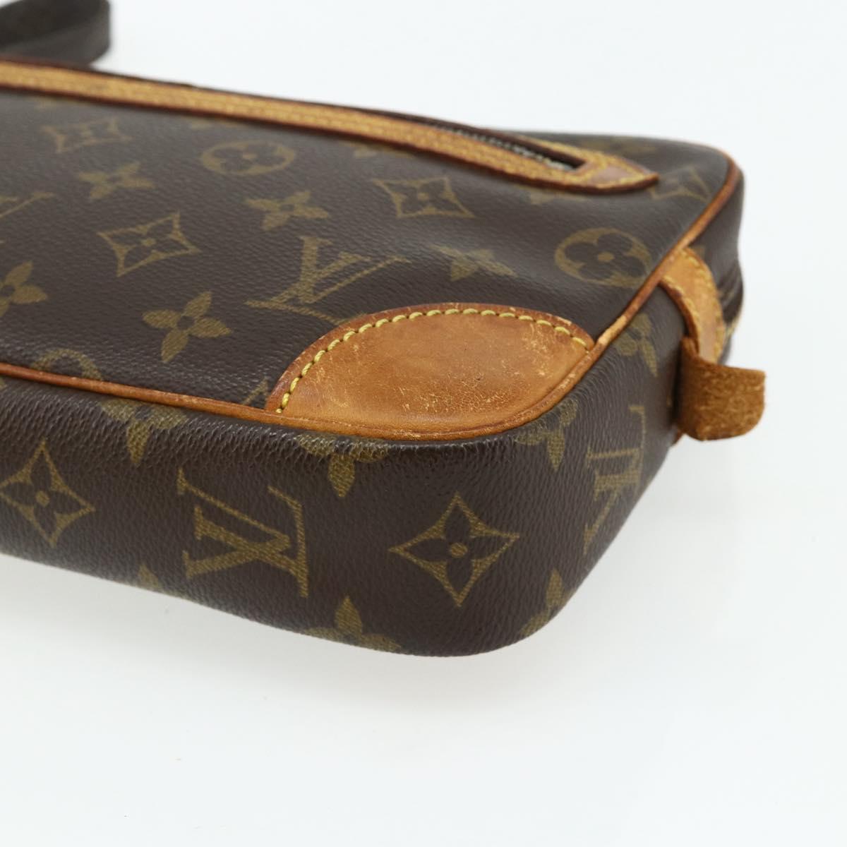 LOUIS VUITTON Monogram Marly Dragonne GM Clutch Bag M51825 LV Auth bs34996