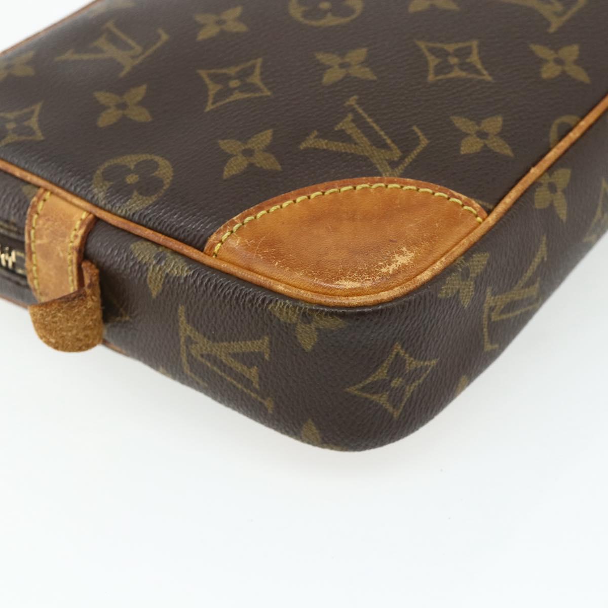 LOUIS VUITTON Monogram Marly Dragonne GM Clutch Bag M51825 LV Auth bs34996