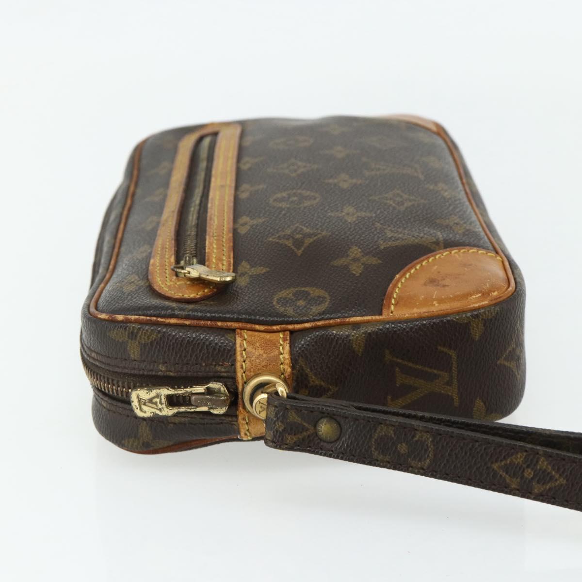 LOUIS VUITTON Monogram Marly Dragonne GM Clutch Bag M51825 LV Auth bs34996