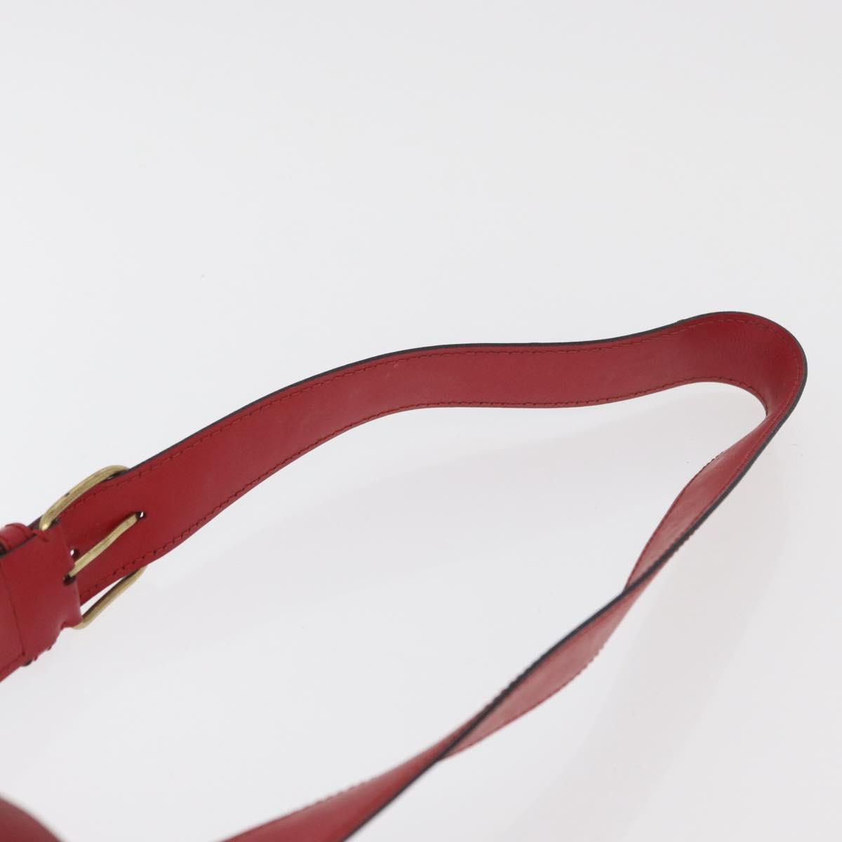 LOUIS VUITTON Epi Sac Depaule GM Shoulder Bag Red M80197 LV Auth bs34997