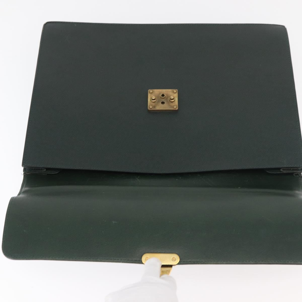 LOUIS VUITTON Taiga Serviette Moskova Business Bag Epicea M30034 LV Auth bs35001