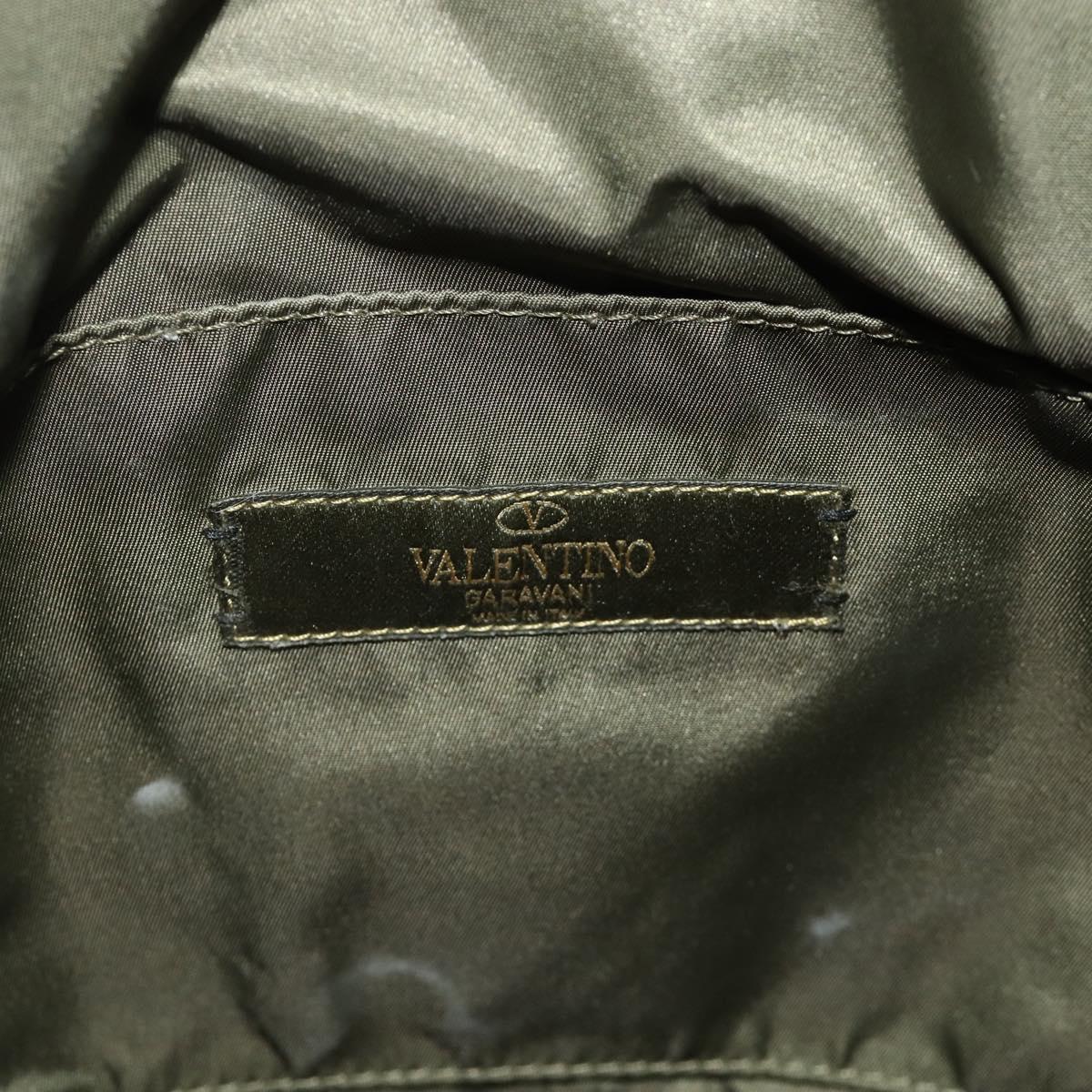 VALENTINO Tote Bag Nylon Khaki Auth bs35007A