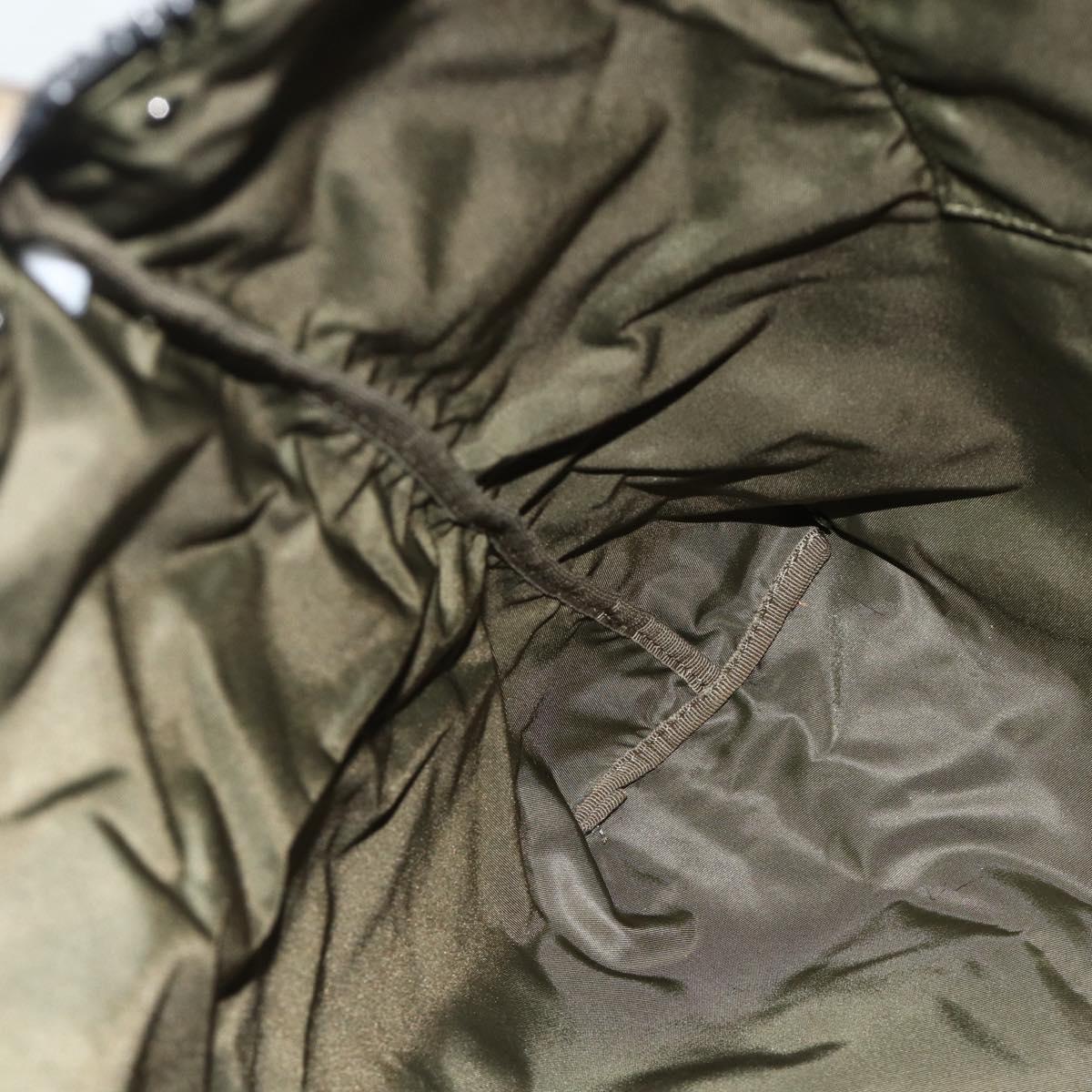 VALENTINO Tote Bag Nylon Khaki Auth bs35007A