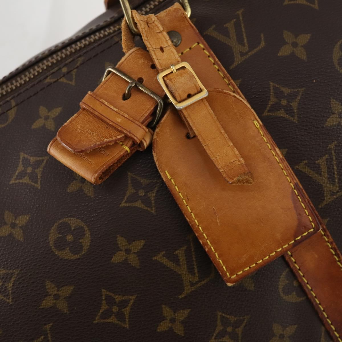 LOUIS VUITTON Monogram Keepall 50 Boston Bag M41426 LV Auth bs35015
