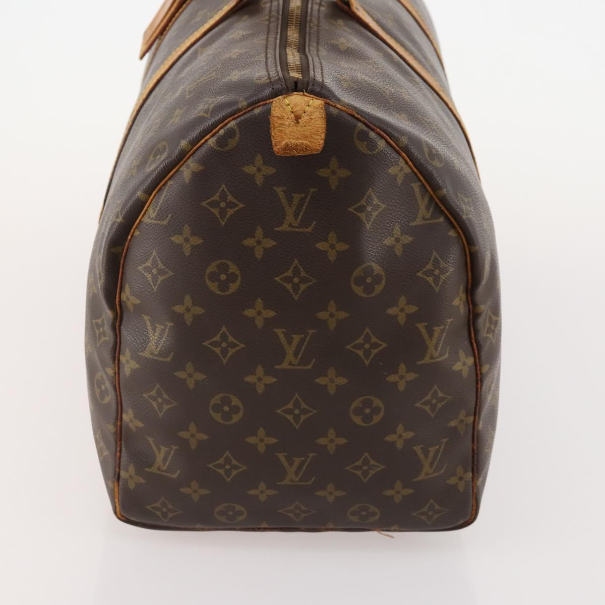 LOUIS VUITTON Monogram Keepall 50 Boston Bag M41426 LV Auth bs35015