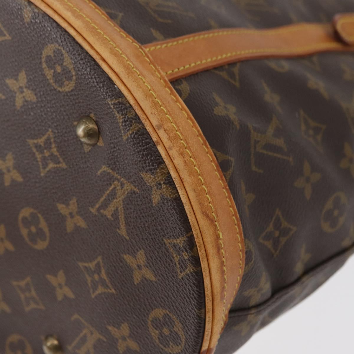 LOUIS VUITTON Monogram Bucket GM Shoulder Bag M42236 LV Auth bs35048