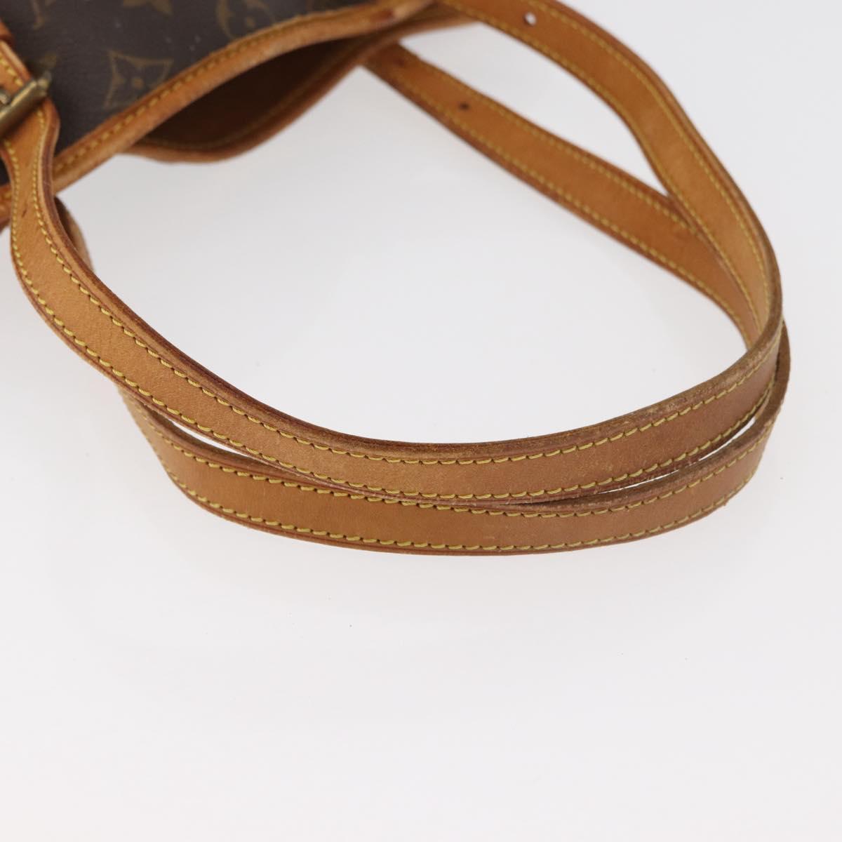 LOUIS VUITTON Monogram Bucket GM Shoulder Bag M42236 LV Auth bs35048