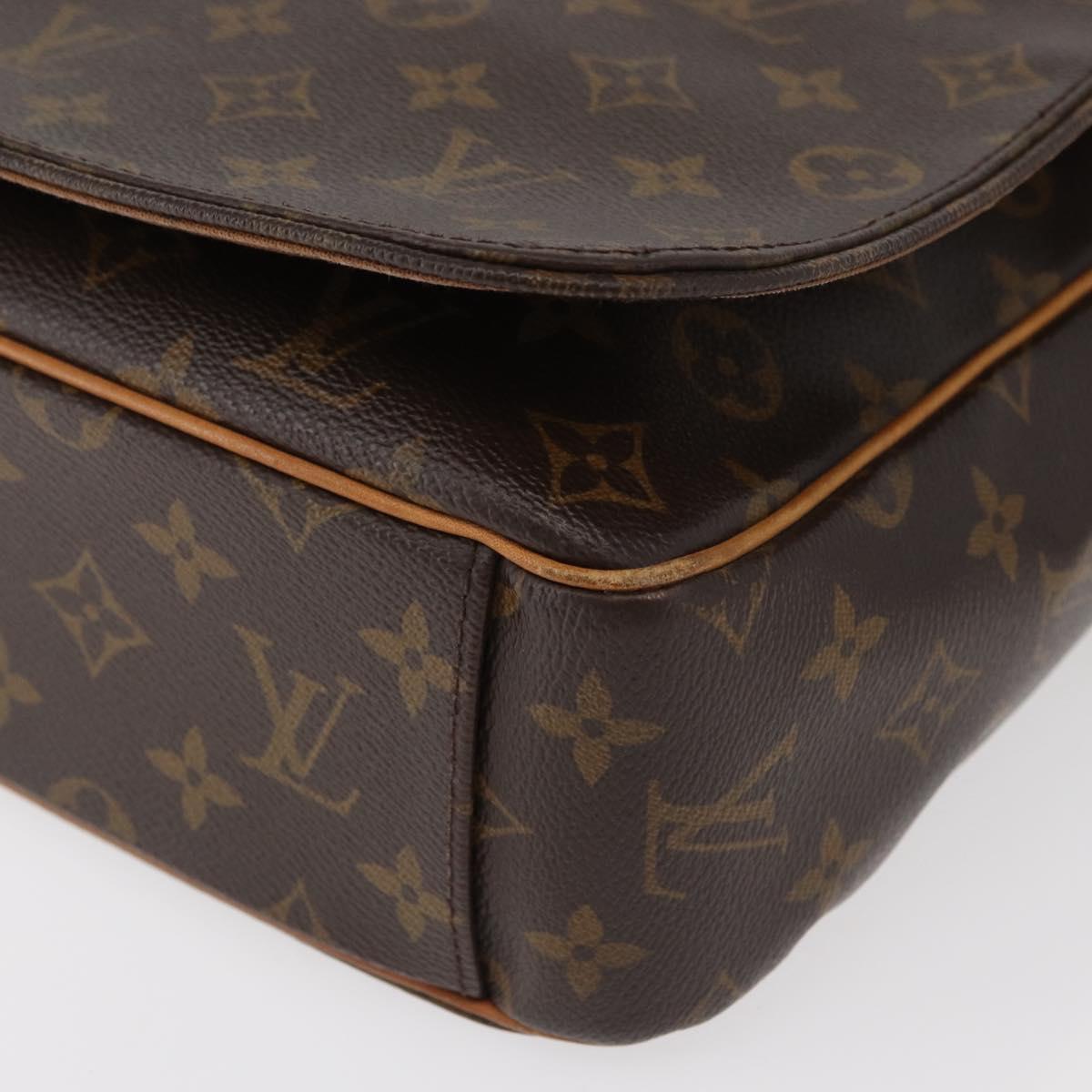 LOUIS VUITTON Monogram Abbesses Shoulder Bag M45257 LV Auth bs35050