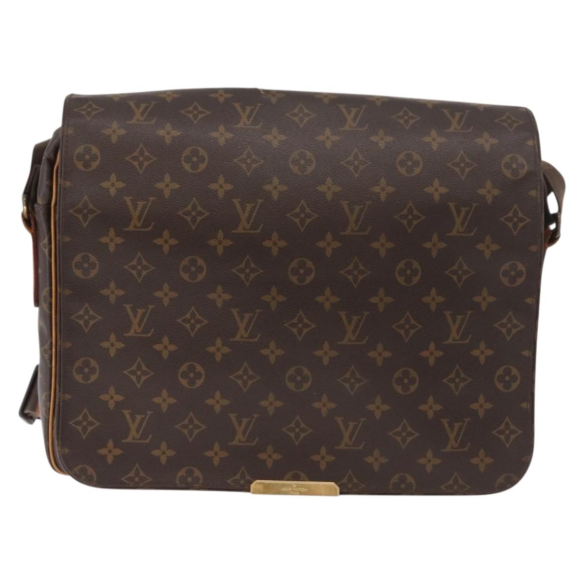 LOUIS VUITTON Monogram Abbesses Shoulder Bag M45257 LV Auth bs35050